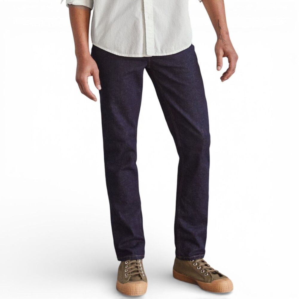 NWT Outerknown Men's Organic SEA Jean The Cove Slim Indigo Rinse 31x32